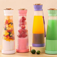 Portable Home Electric 6-Blade Juicer with USB Charging