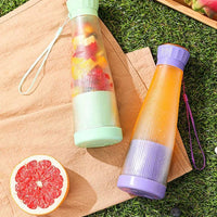 Portable Home Electric 6-Blade Juicer with USB Charging